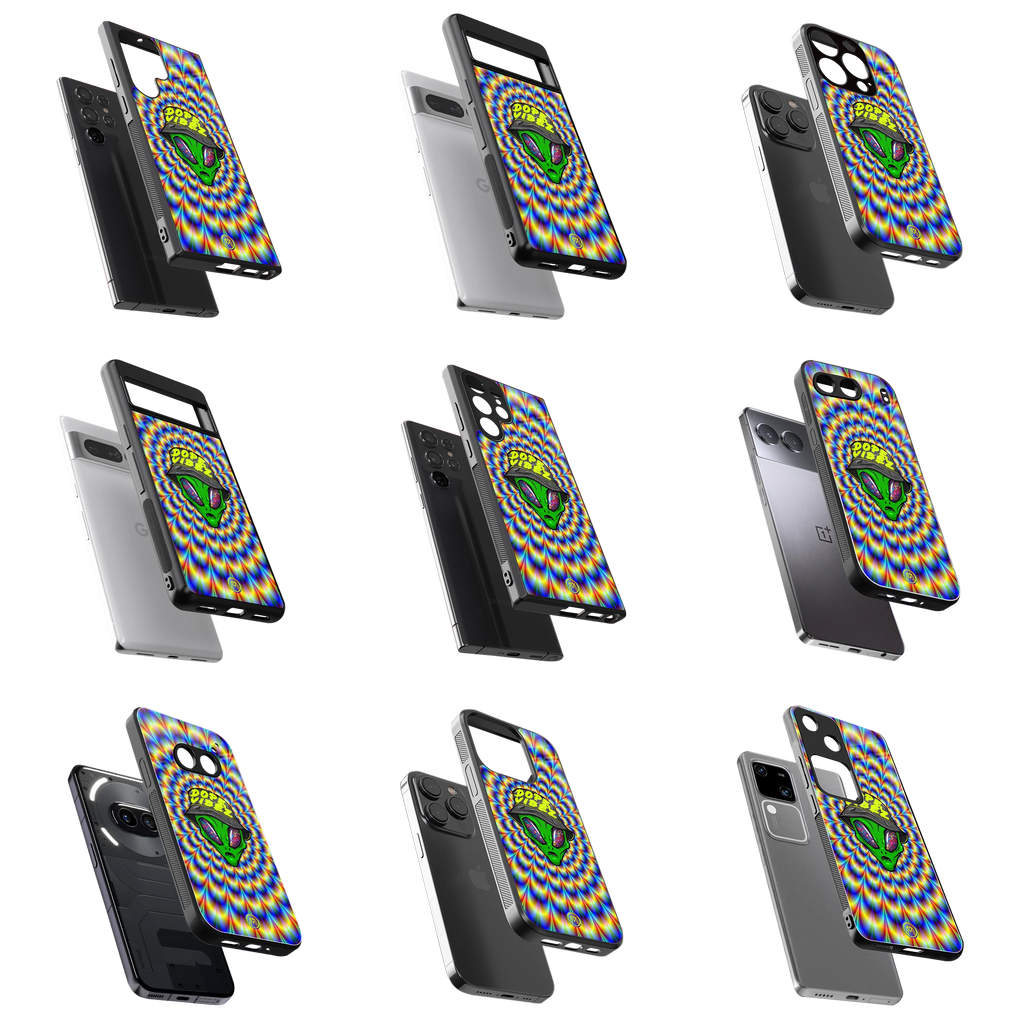 Durable Glass Back Mobile Case for iPhone, Samsung, OnePlus, Google Pixel, Redmi, Vivo, Oppo
