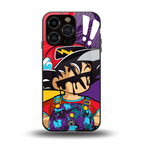 dragon ball z art back phone cover | glass case for iphone 13 pro