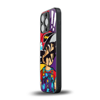 dragon ball z art back phone cover | glass case for iphone 13 pro