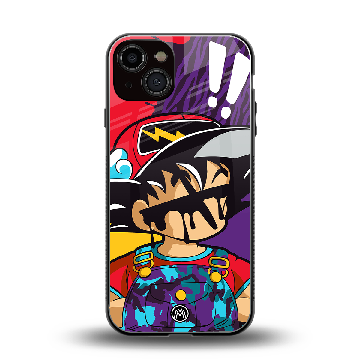 dragon ball z art back phone cover | glass case for iphone 13