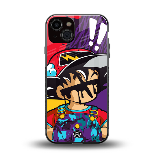 dragon ball z art back phone cover | glass case for iphone 13