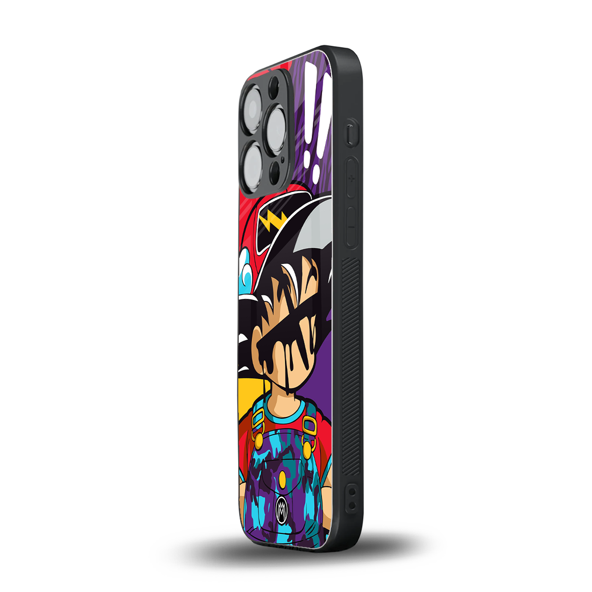 dragon ball z art back phone cover | glass case for iphone 15 pro