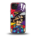dragon ball z art back phone cover | glass case for iphone 15