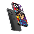 dragon ball z art back phone cover | glass case for iphone 16 pro max