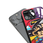 dragon ball z art back phone cover | glass case for iphone 13 pro