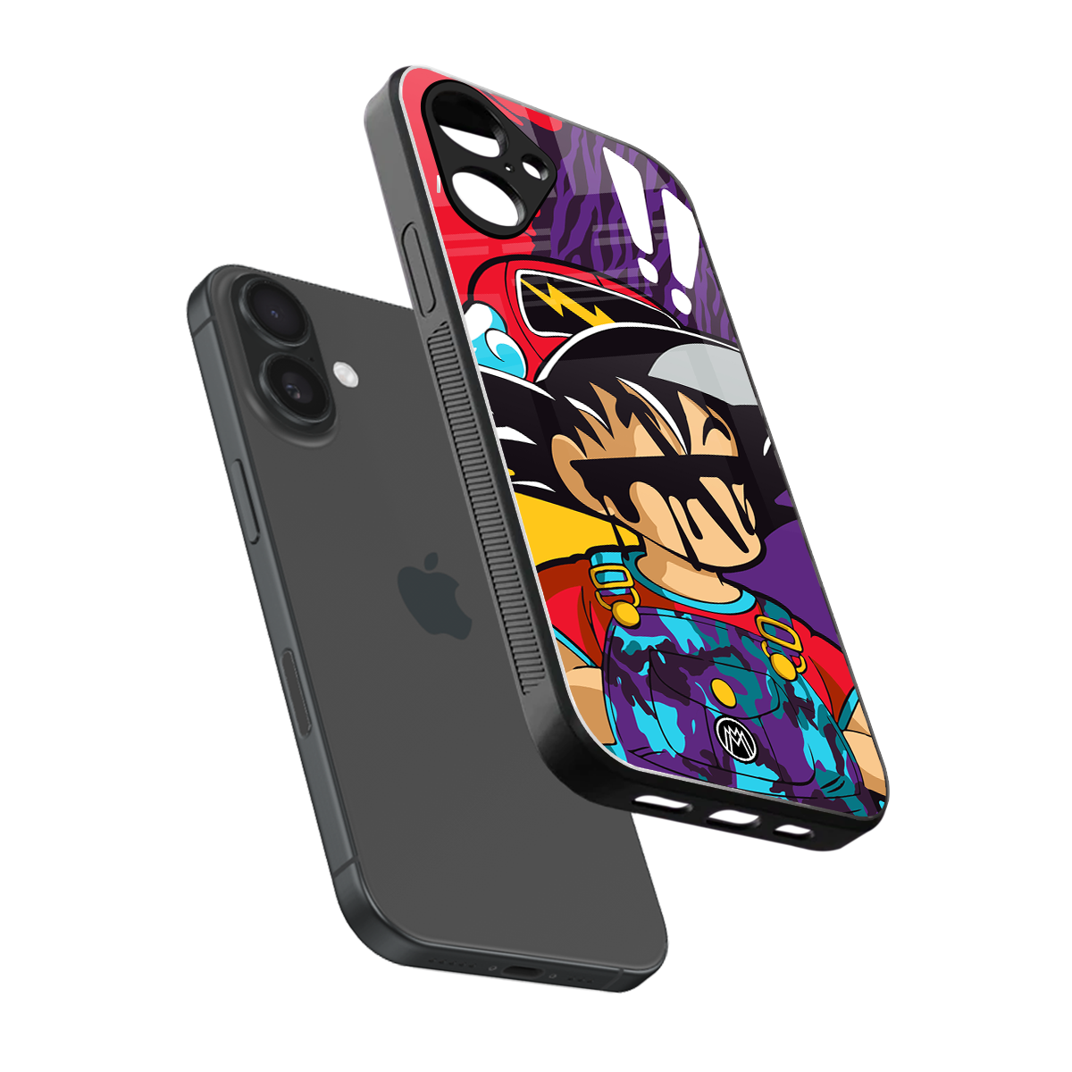 dragon ball z art back phone cover | glass case for iphone 16
