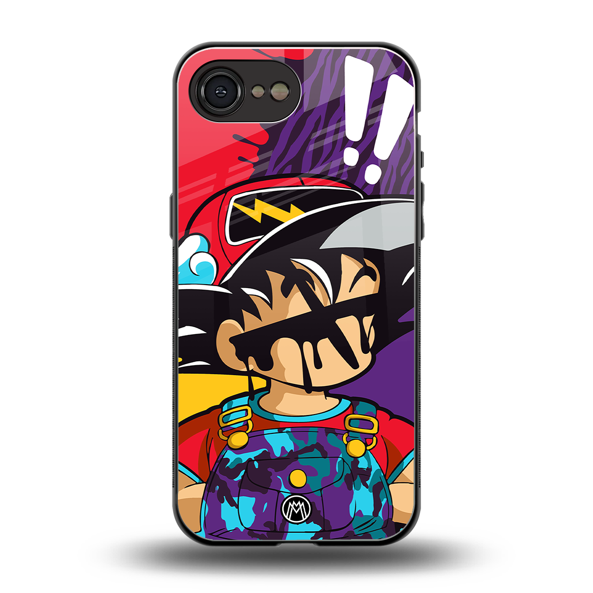 dragon ball z art back phone cover | glass case for iphone 16e