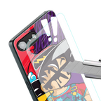 dragon ball z art back phone cover | glass case for iphone 16e