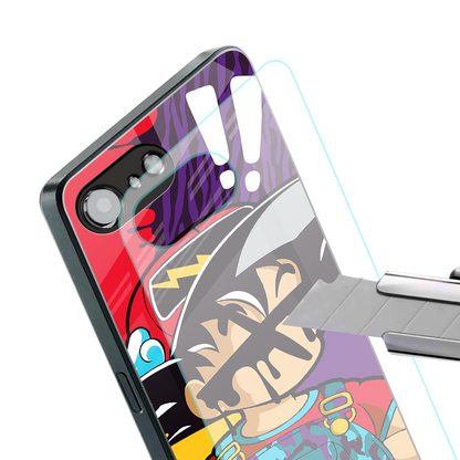 dragon ball z art back phone cover | glass case for iphone 16e