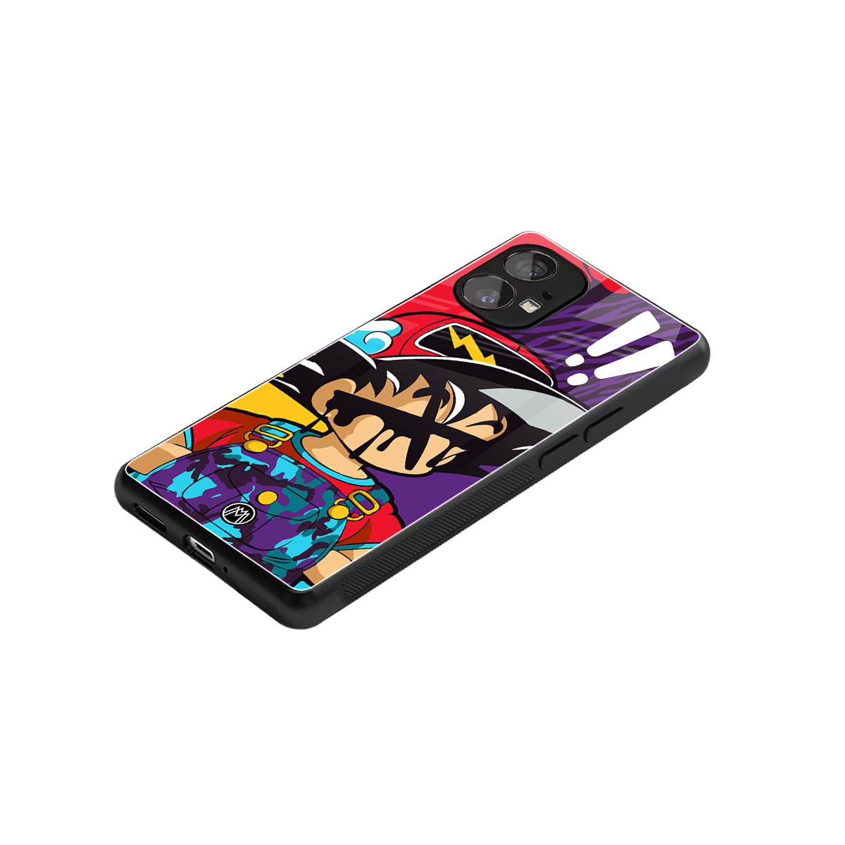 dragon ball z art back phone cover | glass case for nothing phone 1