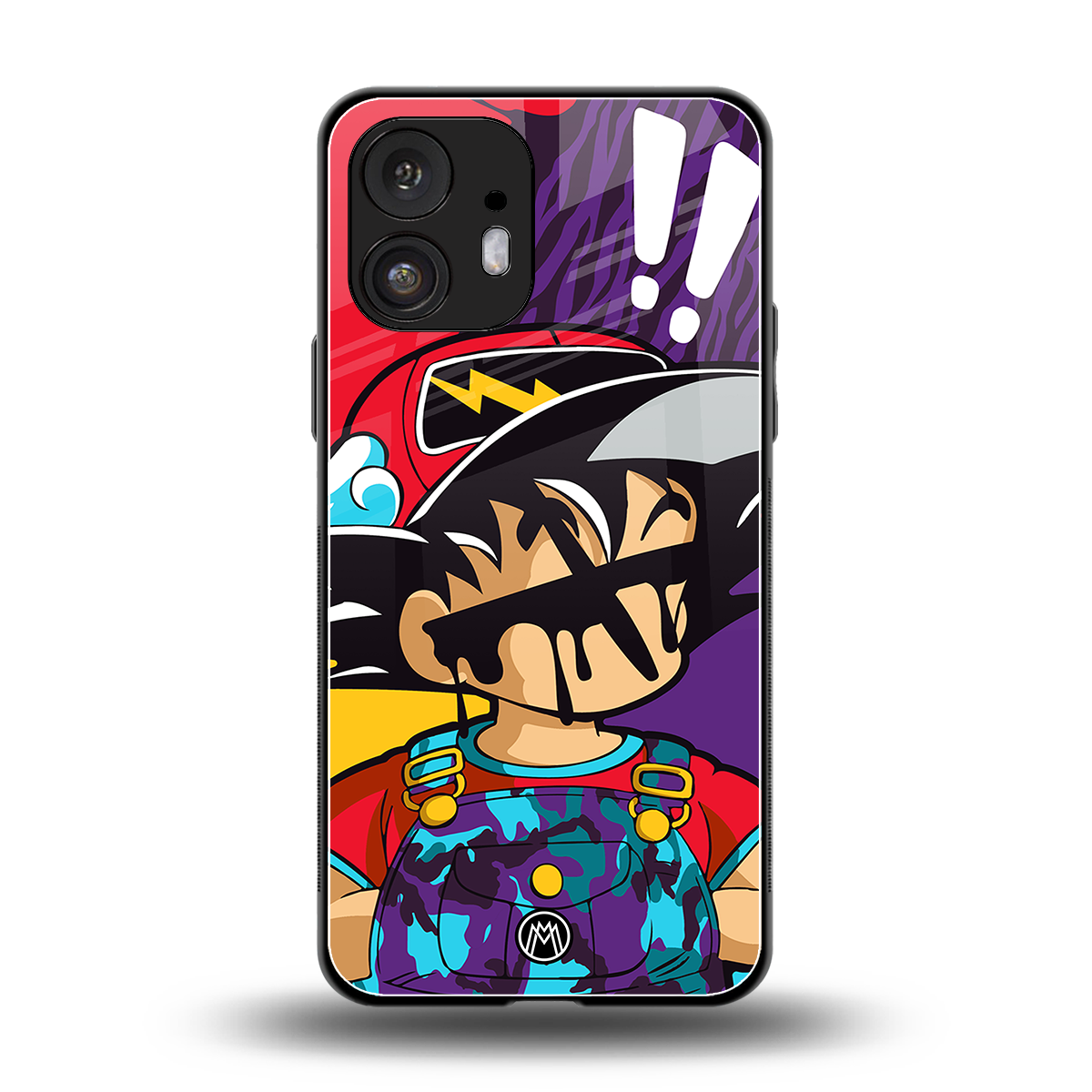 dragon ball z art back phone cover | glass case for nothing phone 2