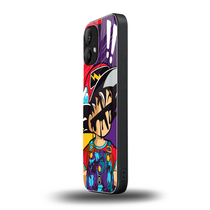 dragon ball z art back phone cover | glass case for nothing phone 2