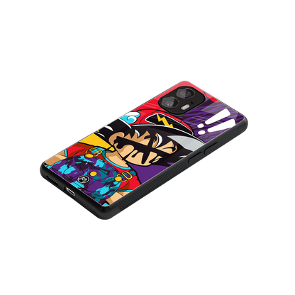 dragon ball z art back phone cover | glass case for nothing phone 2