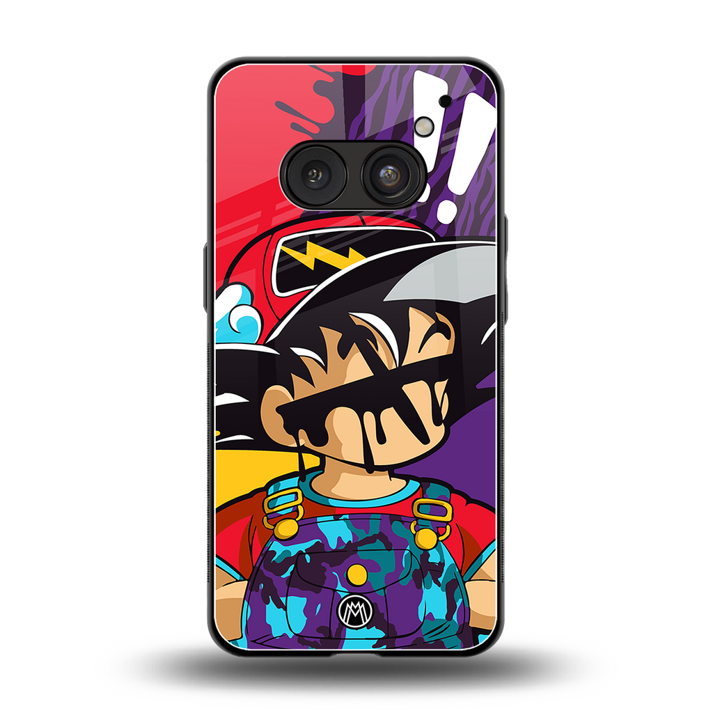 dragon ball z art back phone cover | glass case for nothing phone 2a