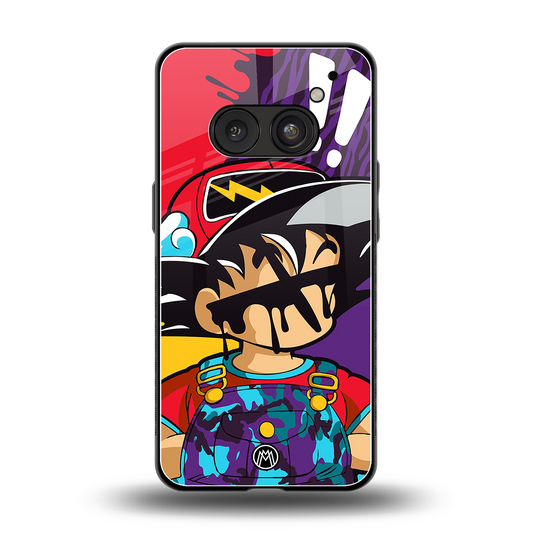 dragon ball z art back phone cover | glass case for nothing phone 2a
