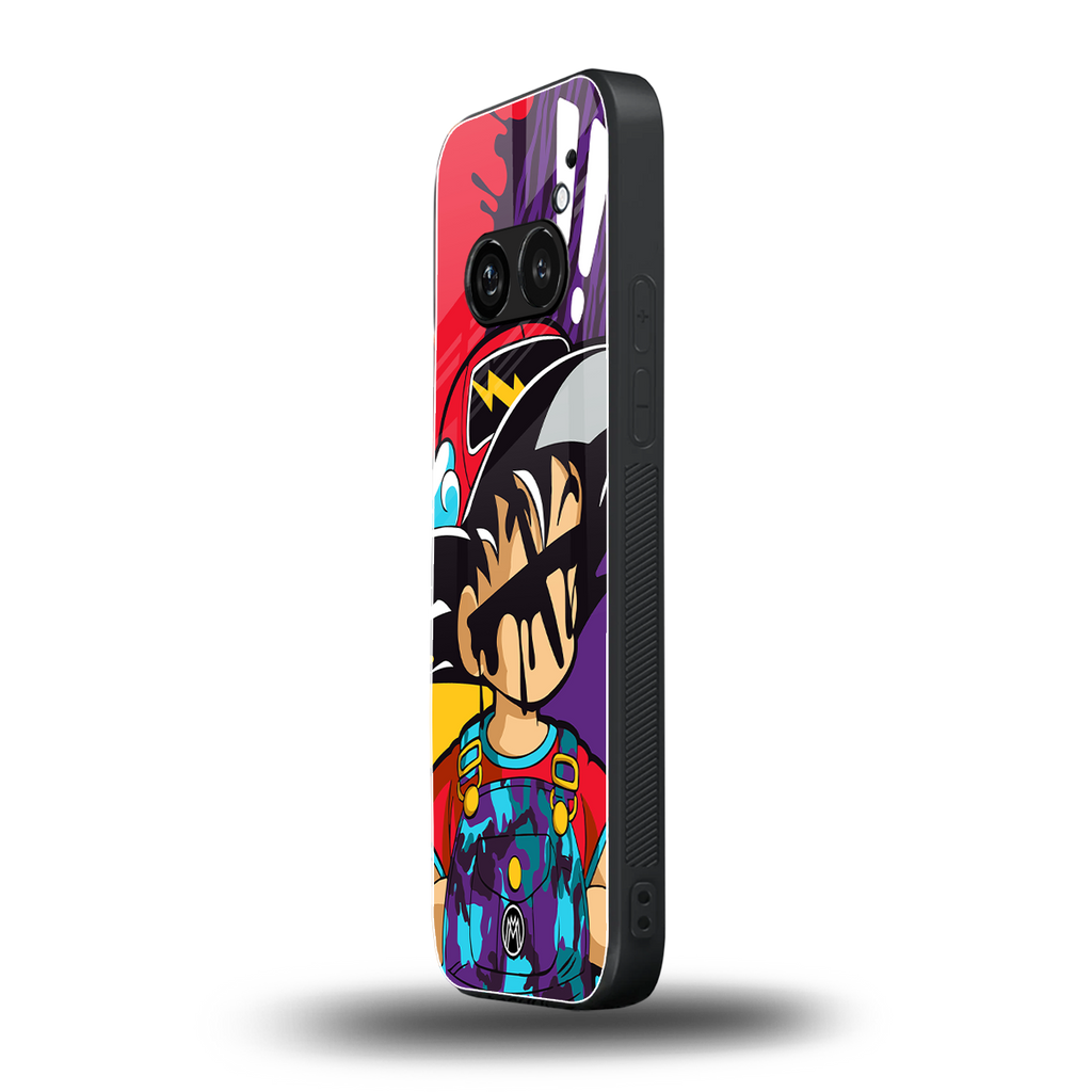 dragon ball z art back phone cover | glass case for nothing phone 2a