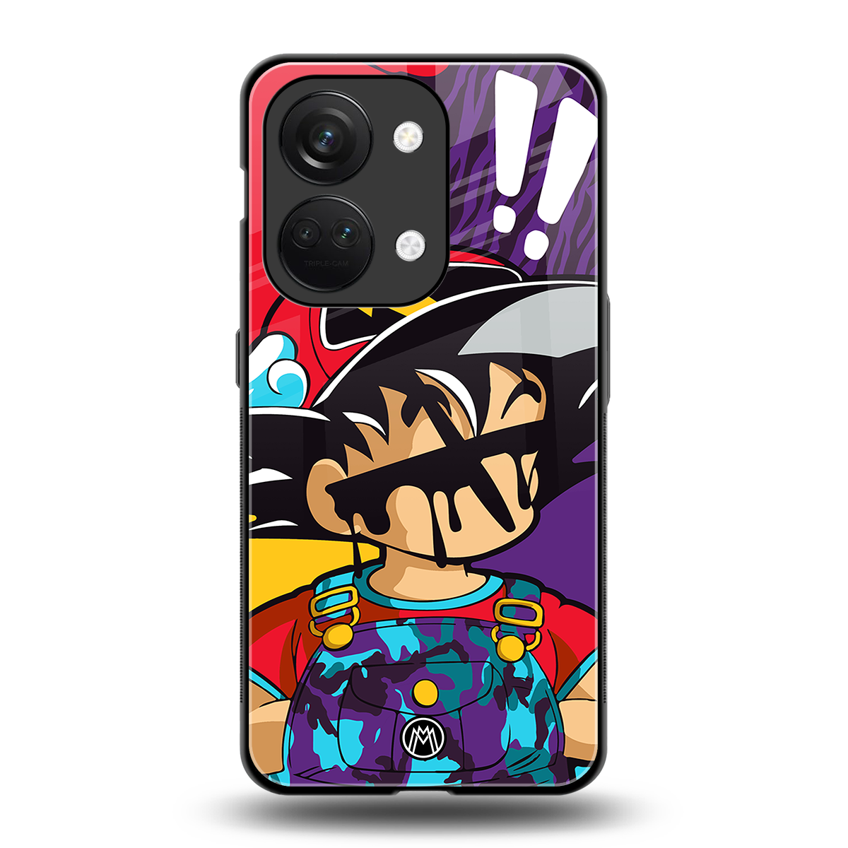 dragon ball z art back phone cover | glass case for oneplus nord 3