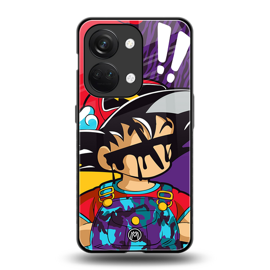 dragon ball z art back phone cover | glass case for oneplus nord 3