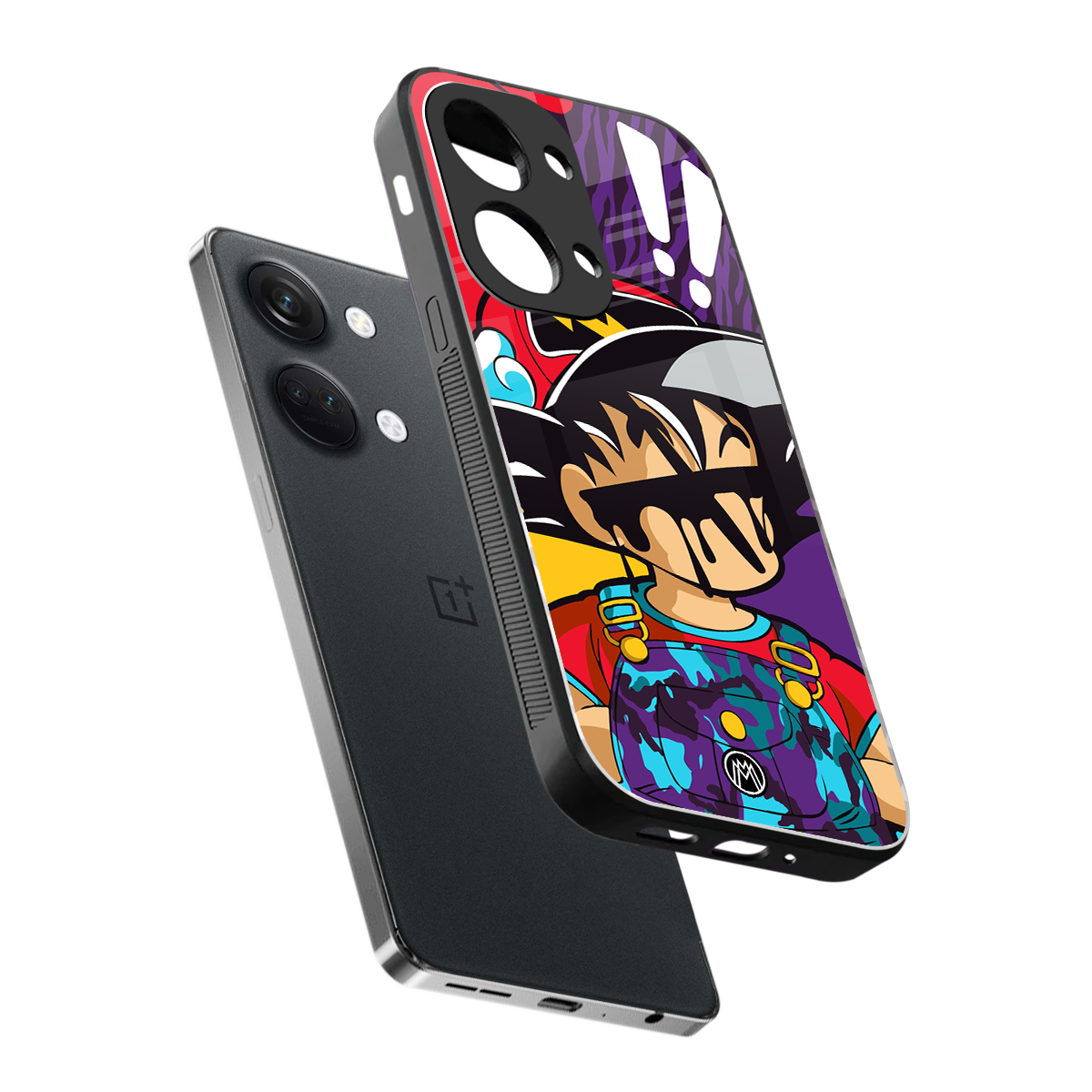 dragon ball z art back phone cover | glass case for oneplus nord 3