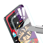 dragon ball z art back phone cover | glass case for oneplus nord 3