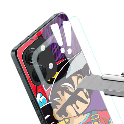 dragon ball z art back phone cover | glass case for oneplus nord 3