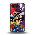dragon ball z art back phone cover | glass case for oneplus nord 4