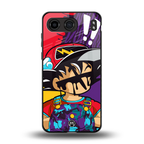 dragon ball z art back phone cover | glass case for oneplus nord 4