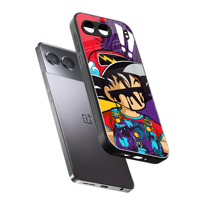dragon ball z art back phone cover | glass case for oneplus nord 4