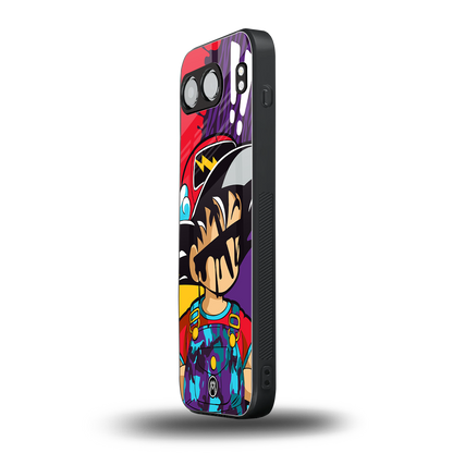 dragon ball z art back phone cover | glass case for oneplus nord 4