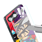 dragon ball z art back phone cover | glass case for oneplus nord 4