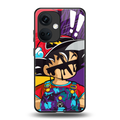 dragon ball z art back phone cover | glass case for oneplus nord ce 3