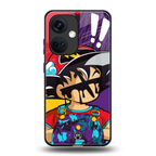 dragon ball z art back phone cover | glass case for oneplus nord ce 3