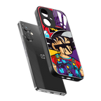dragon ball z art back phone cover | glass case for oneplus nord ce 3