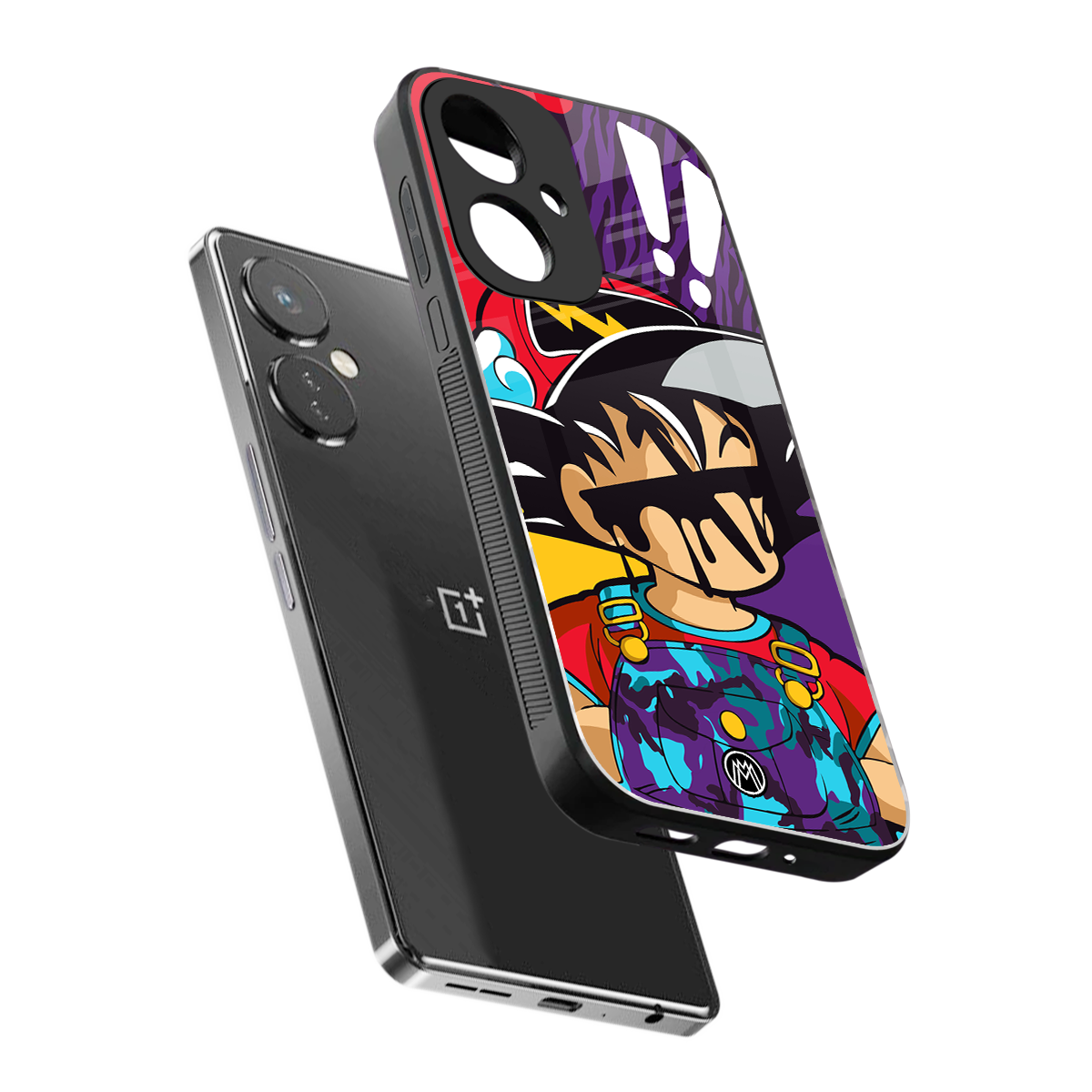 dragon ball z art back phone cover | glass case for oneplus nord ce 3
