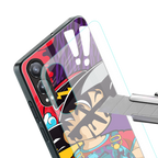 dragon ball z art back phone cover | glass case for oneplus nord ce 4 lite