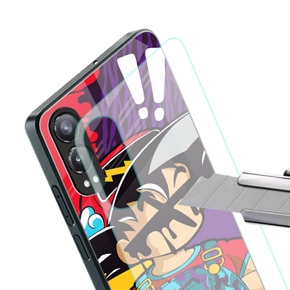 dragon ball z art back phone cover | glass case for oneplus nord ce 4 lite