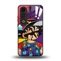 dragon ball z art back phone cover | glass case for oneplus nord ce 4