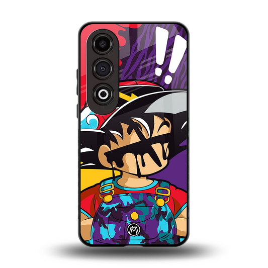dragon ball z art back phone cover | glass case for oneplus nord ce 4