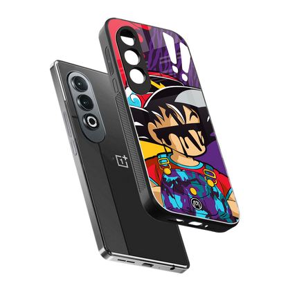 dragon ball z art back phone cover | glass case for oneplus nord ce 4