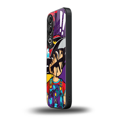 dragon ball z art back phone cover | glass case for oneplus nord ce 4
