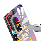 dragon ball z art back phone cover | glass case for oneplus nord ce 4