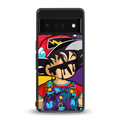 dragon ball z art back phone cover | glass case for google pixel 6 pro
