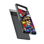 dragon ball z art back phone cover | glass case for google pixel 6 pro