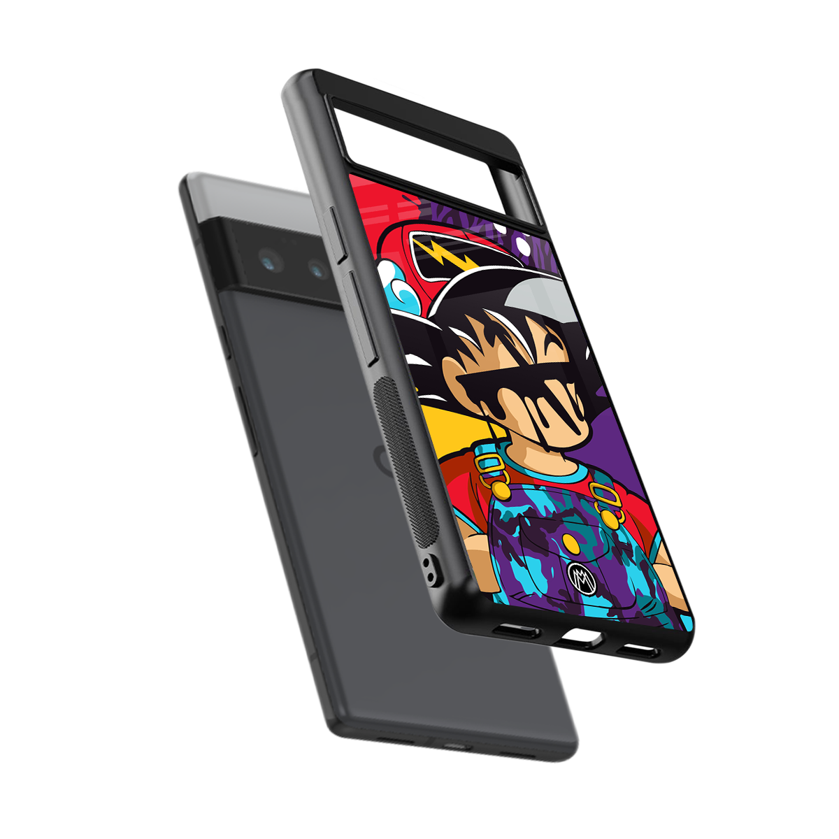 dragon ball z art back phone cover | glass case for google pixel 6 pro