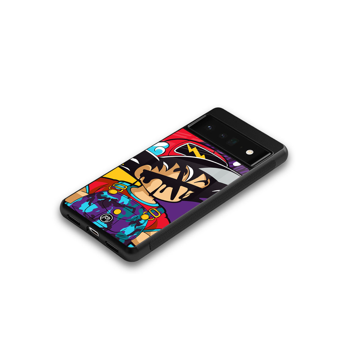 dragon ball z art back phone cover | glass case for google pixel 6 pro