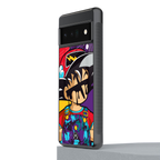 dragon ball z art back phone cover | glass case for google pixel 6 pro
