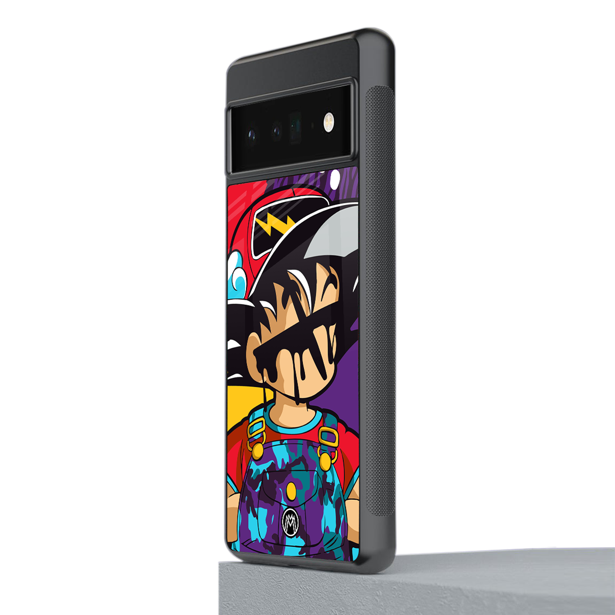 dragon ball z art back phone cover | glass case for google pixel 6 pro