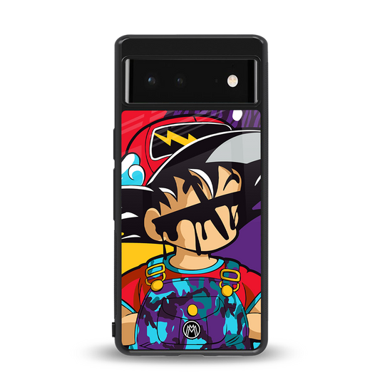 dragon ball z art back phone cover | glass case for Google Pixel 6A
