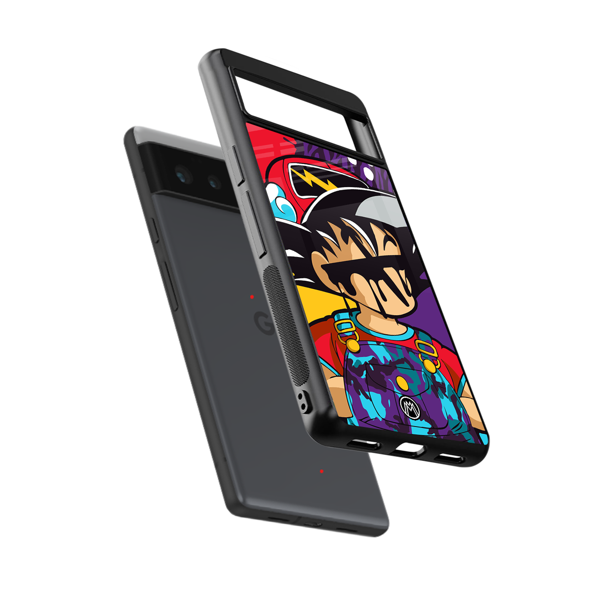 dragon ball z art back phone cover | glass case for google pixel 6