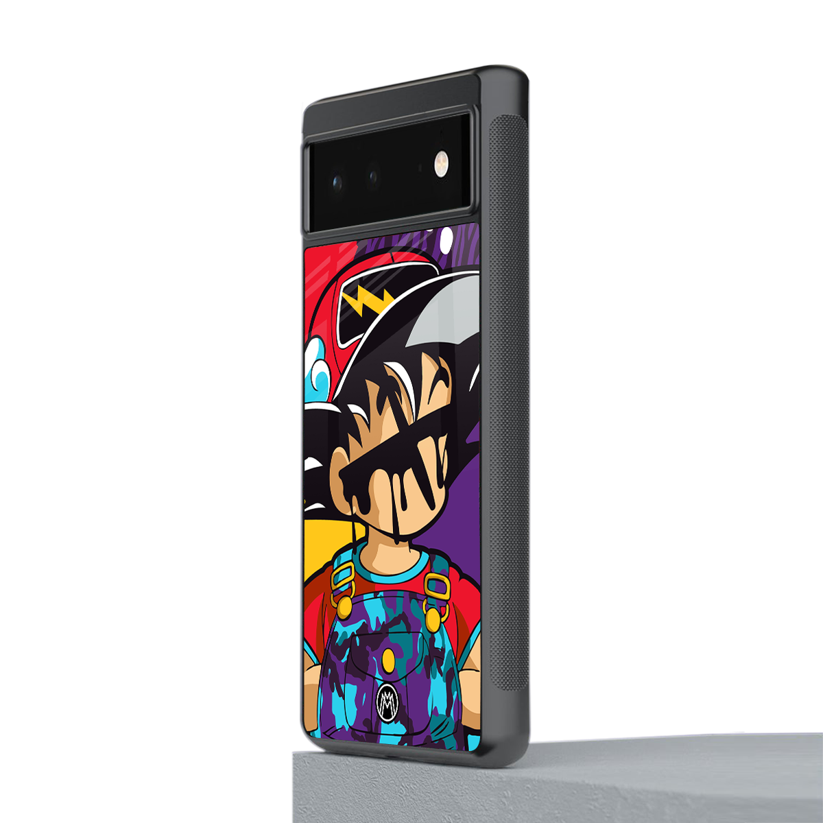 dragon ball z art back phone cover | glass case for google pixel 6